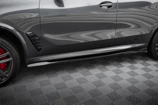 Maxton Design Side Skirts Diffusers For F95 BMW X5 M Facelift